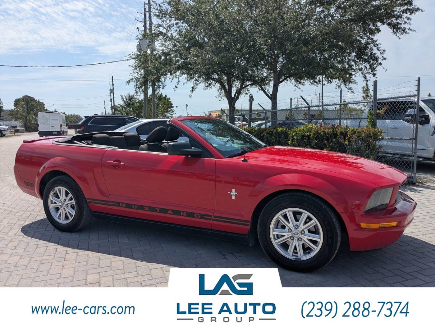2007 Ford Mustang Deluxe — Convertible — 91,947 mi — Fort Myers, FL