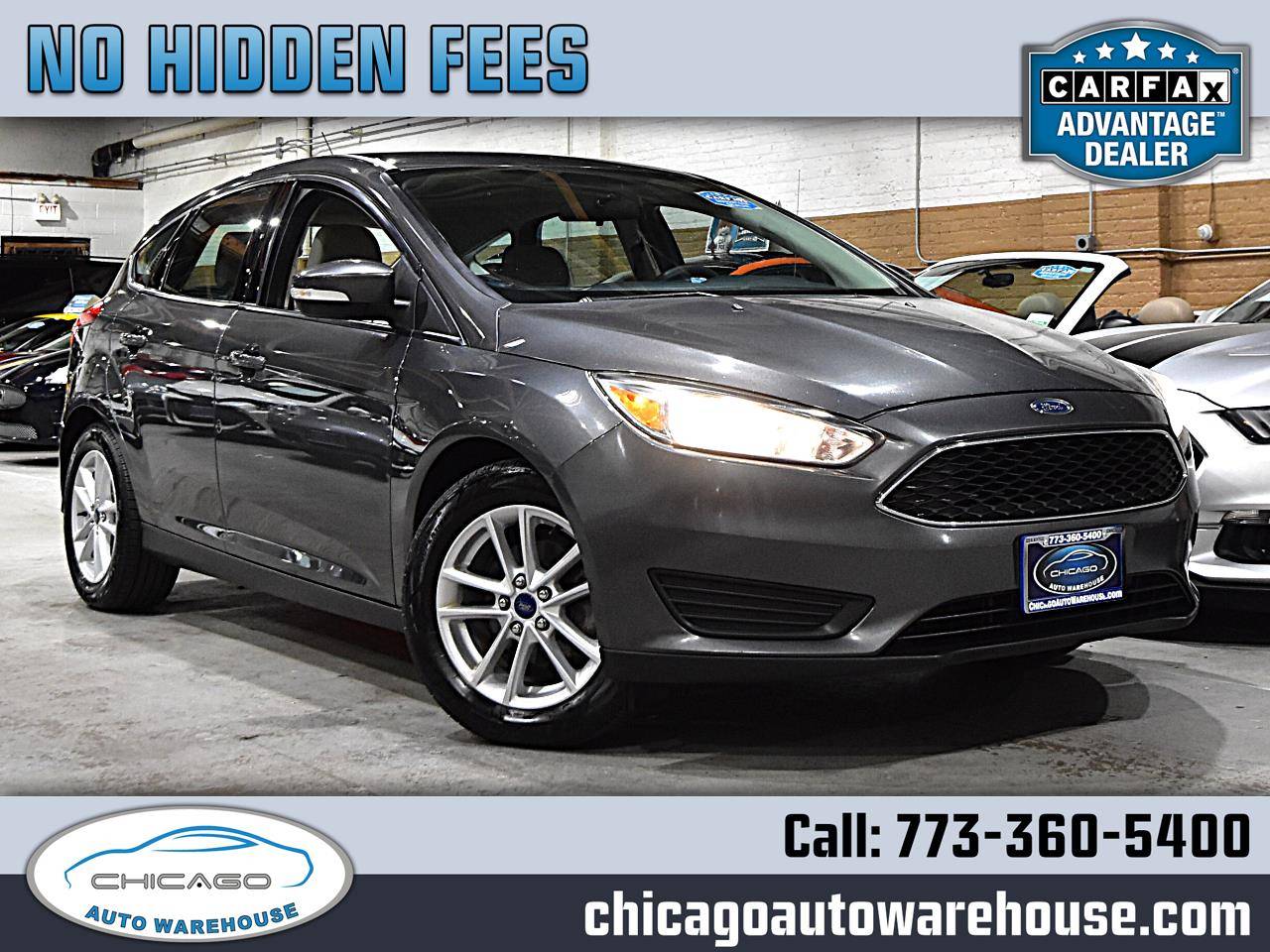 2017 Ford Focus SE — Hatchback — 130,448 mi — Chicago, IL