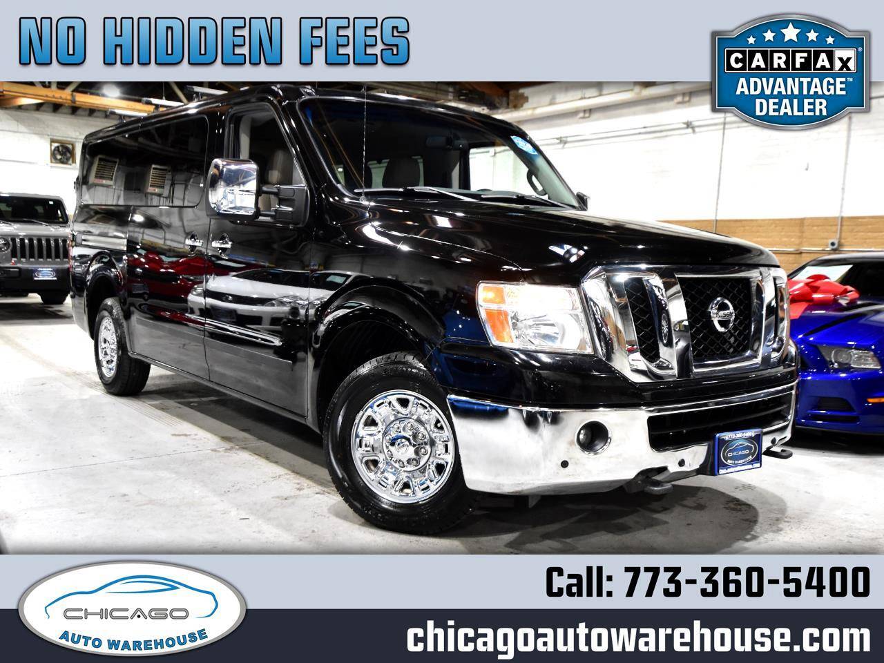 2013 Nissan NV Passenger SL — Passenger Van — 76,773 mi — Chicago, IL