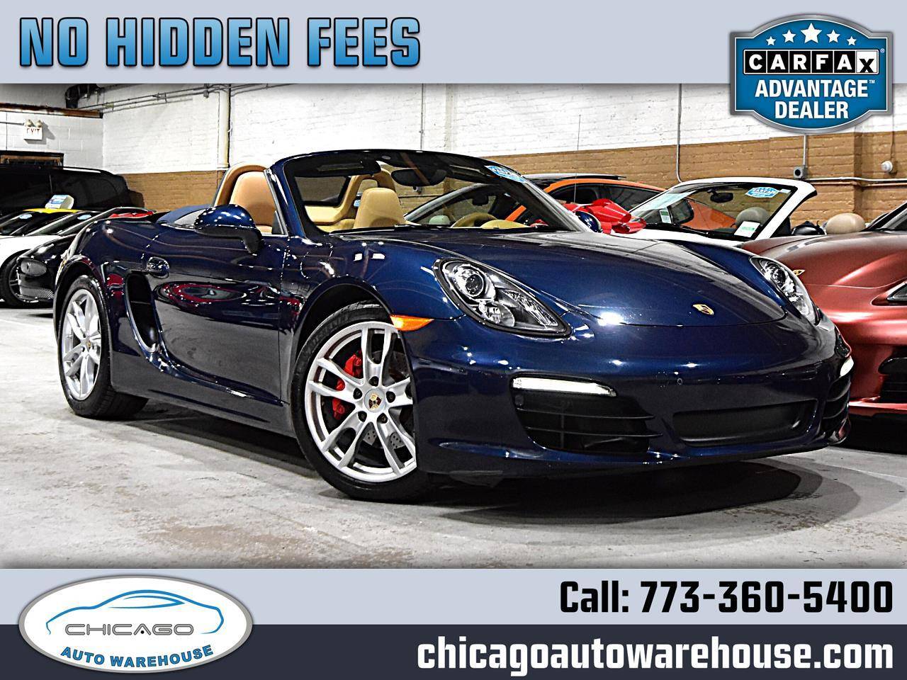 2013 Porsche Boxster S — Convertible — 68,468 mi — Chicago, IL