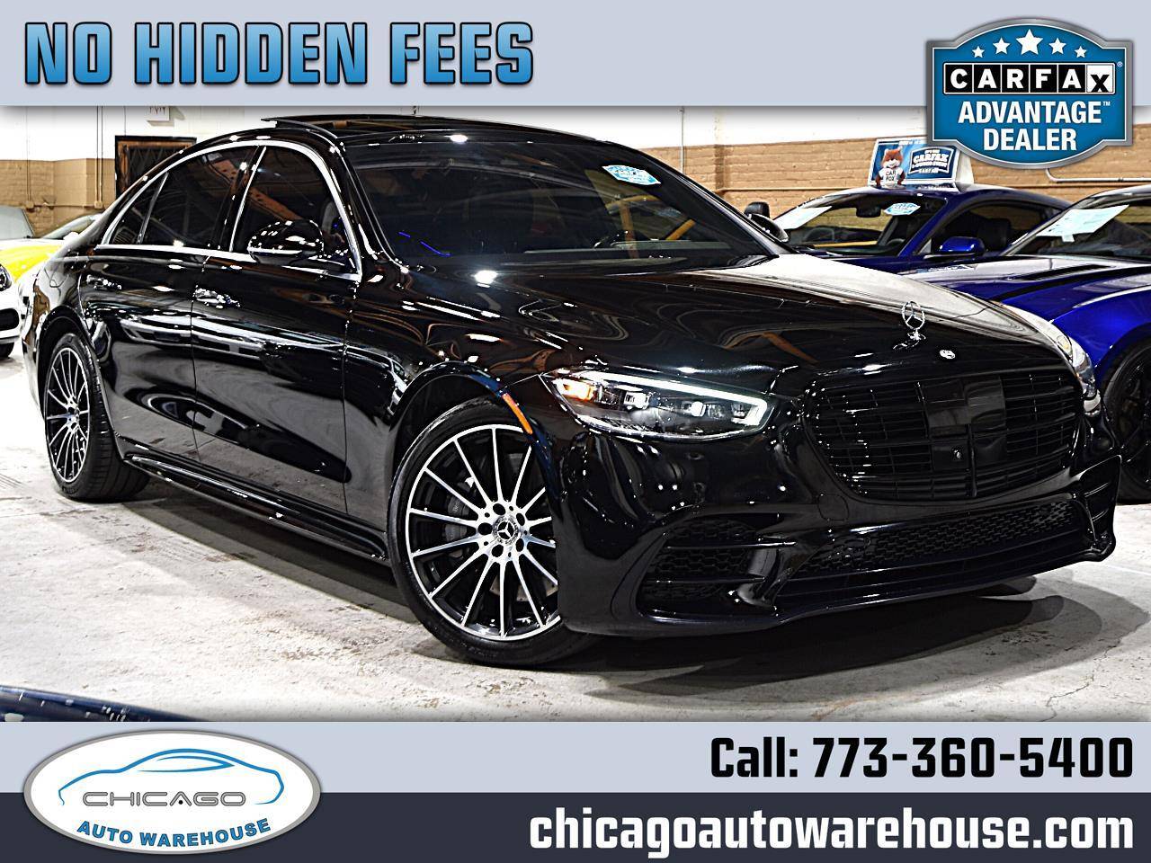 2021 Mercedes-Benz S-Class S 580 — Sedan — 72,885 mi — Chicago, IL