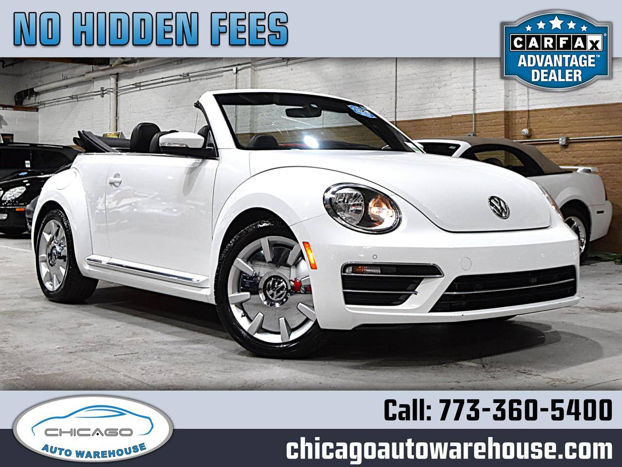 2017 Volkswagen Beetle 1.8T SEL — Convertible — 61,721 mi — Chicago, IL