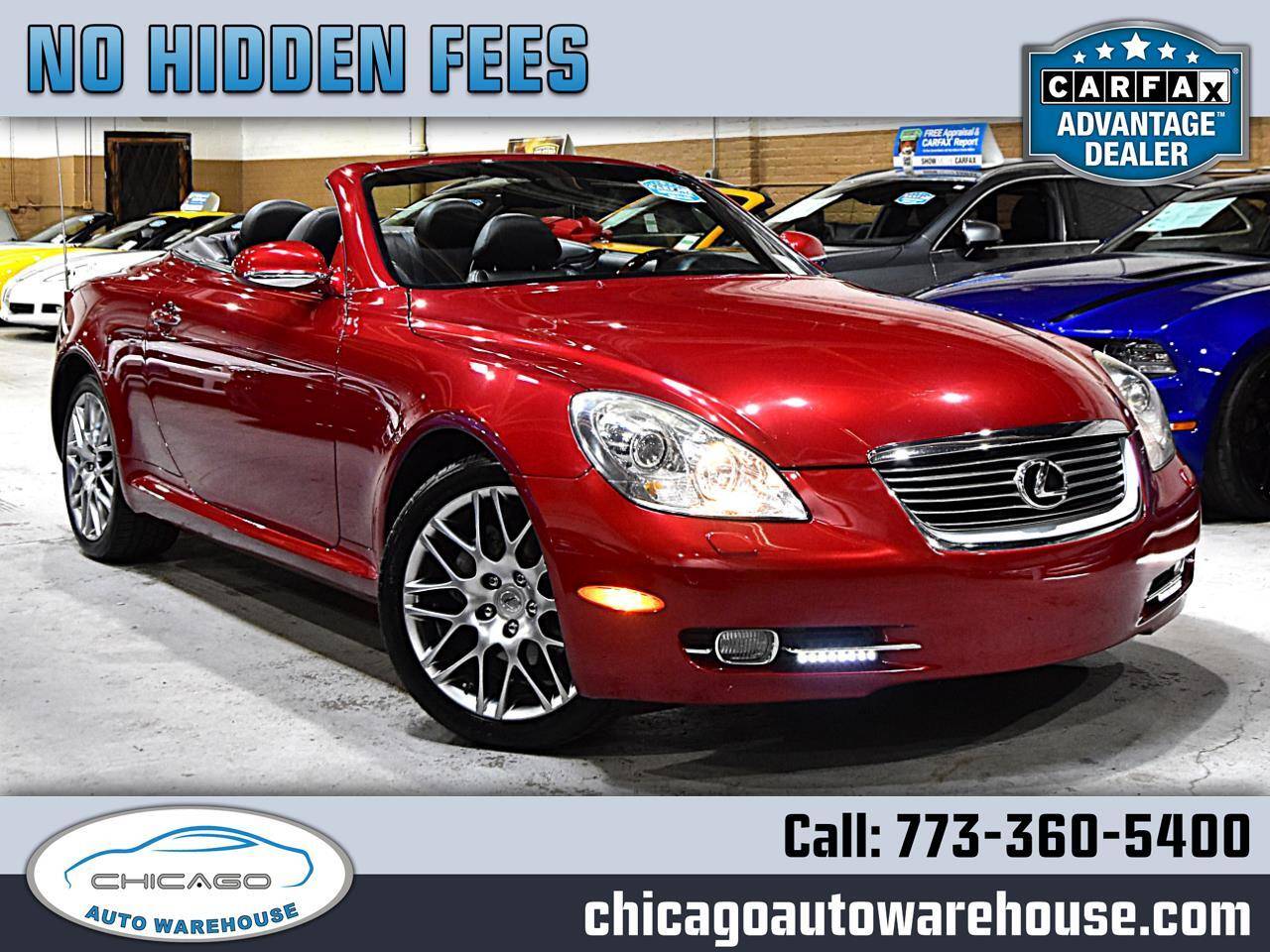 2008 Lexus SC SC 430 — Convertible — 51,686 mi — Chicago, IL