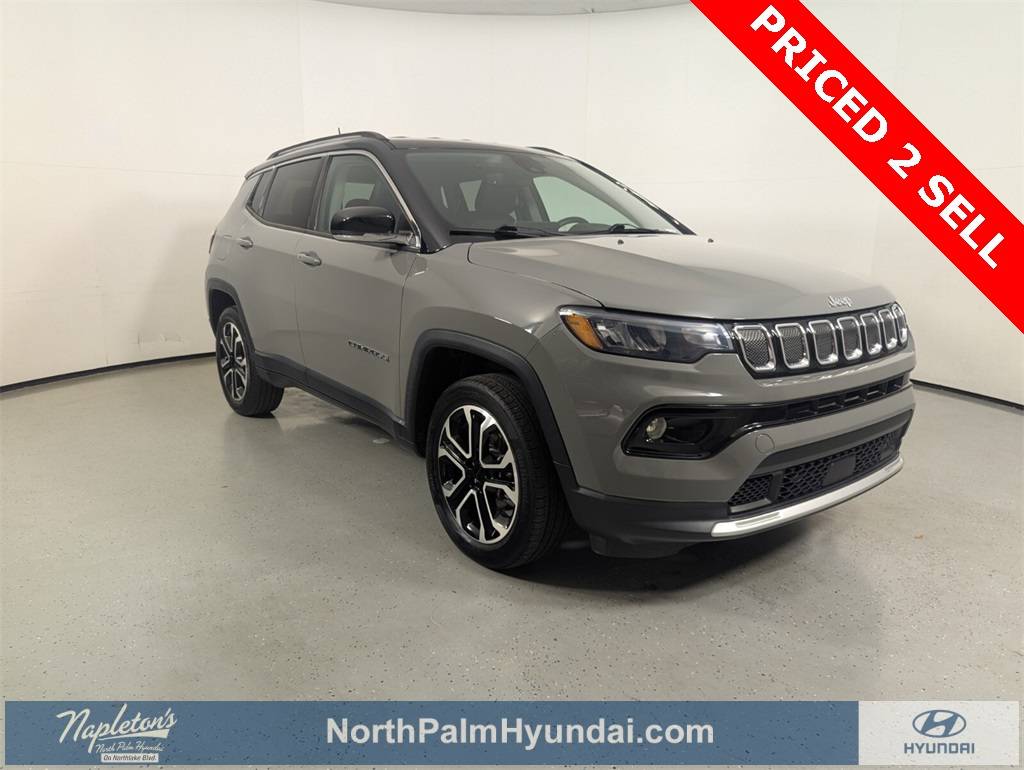 2022 Jeep Compass Limited — SUV — 13,895 mi — Lake Park, FL