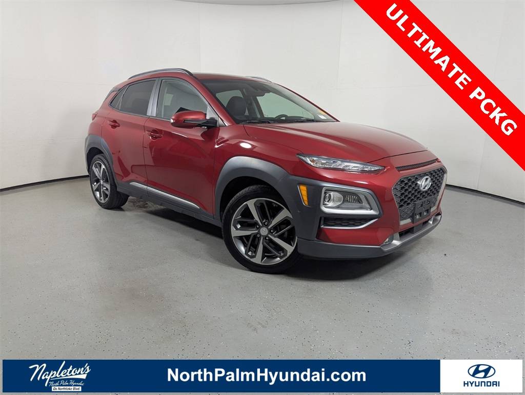 2019 Hyundai Kona Ultimate — SUV — 24,966 mi — Lake Park, FL