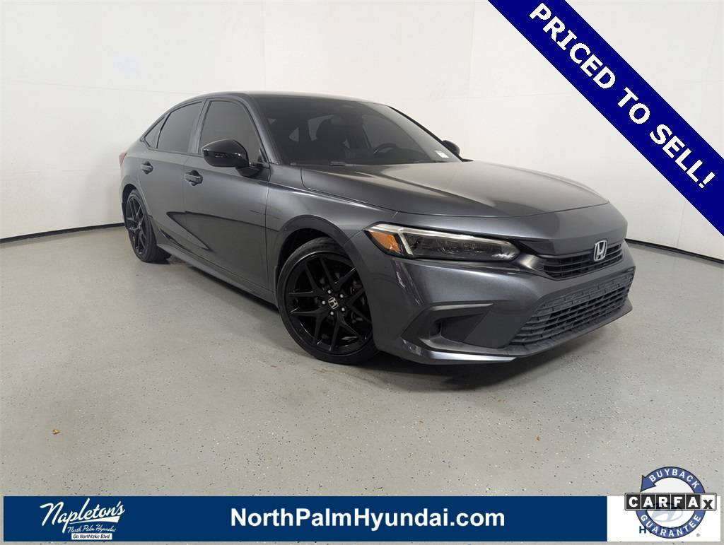 2022 Honda Civic Sport — Sedan — 35,250 mi — Lake Park, FL