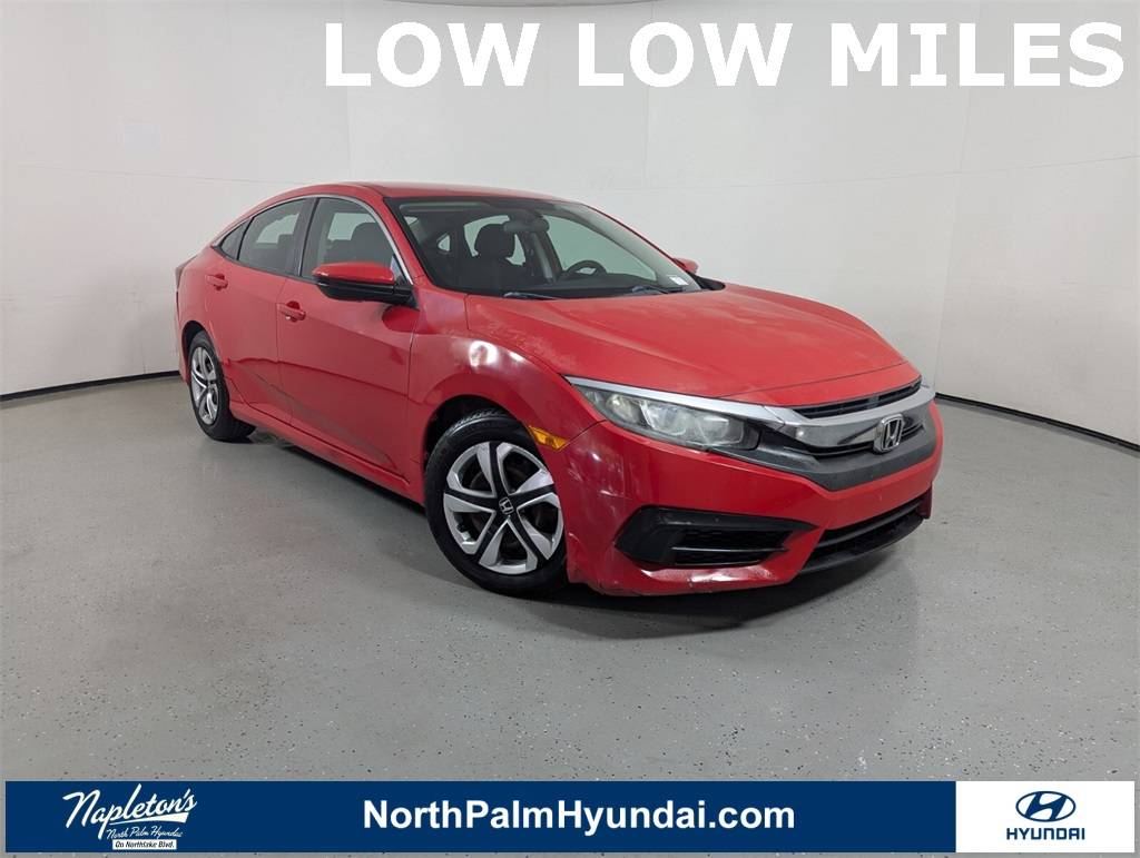 2017 Honda Civic LX — Sedan — 68,896 mi — Lake Park, FL