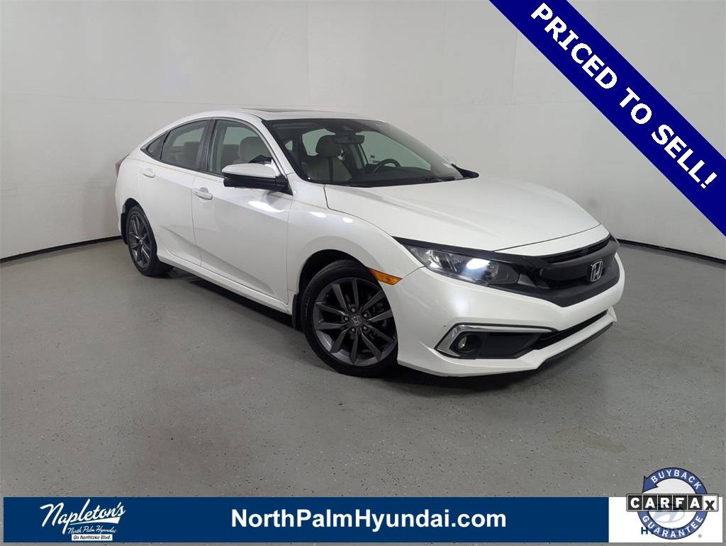 2020 Honda Civic EX-L — Sedan — 33,116 mi — Lake Park, FL