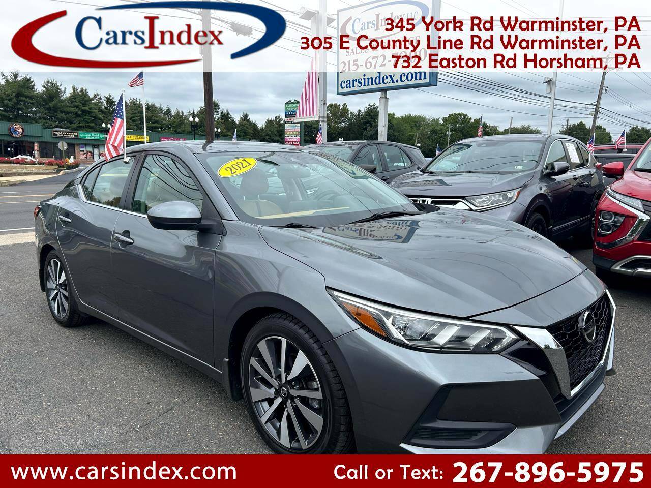 2021 Nissan Sentra SV — Sedan — 90,903 mi — Warminster, PA