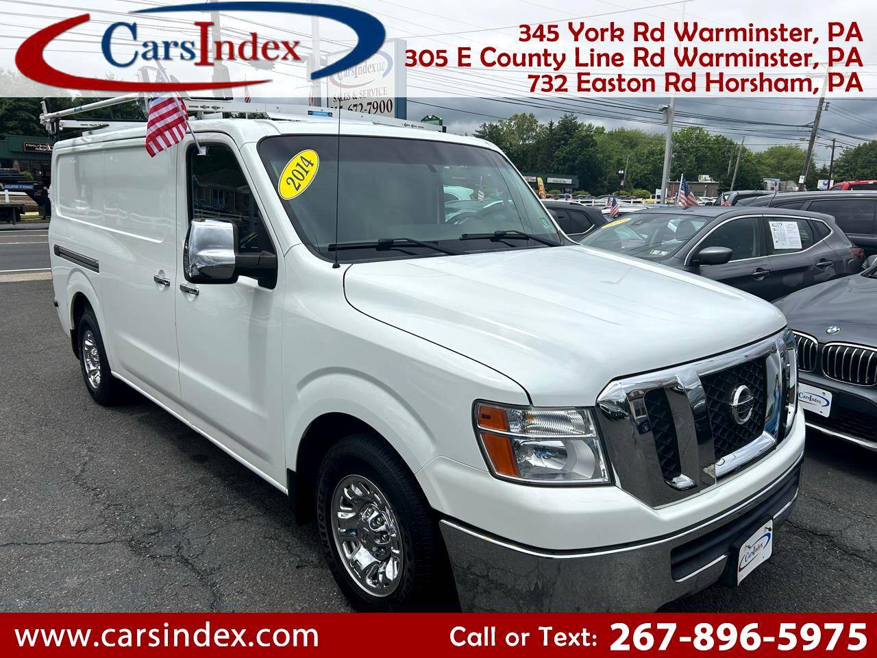 2014 Nissan NV Cargo NV2500 HD SV — Cargo Van — 82,711 mi — Warminster, PA