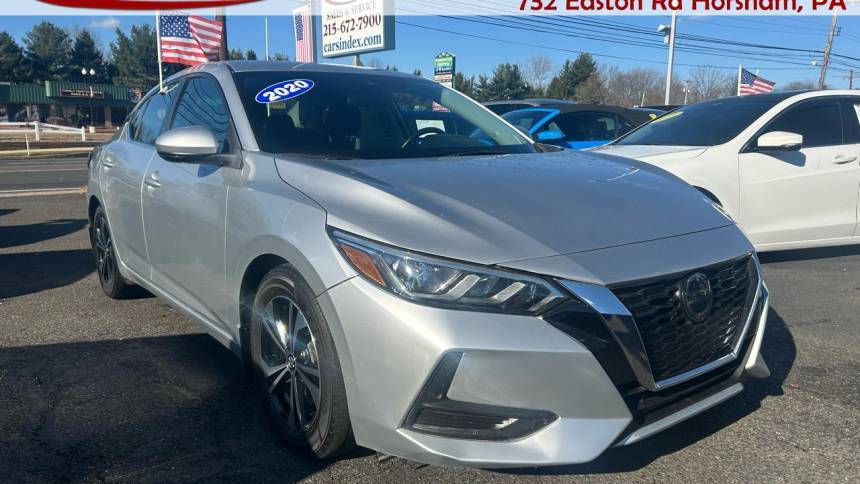 2020 Nissan Sentra SV — Sedan — 56,088 mi — Warminster, PA