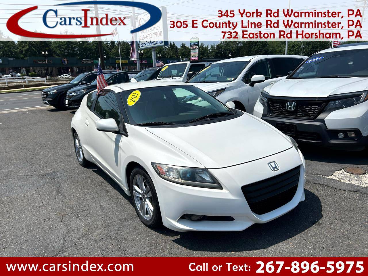 2011 Honda CR-Z EX — Hatchback — 111,989 mi — Warminster, PA
