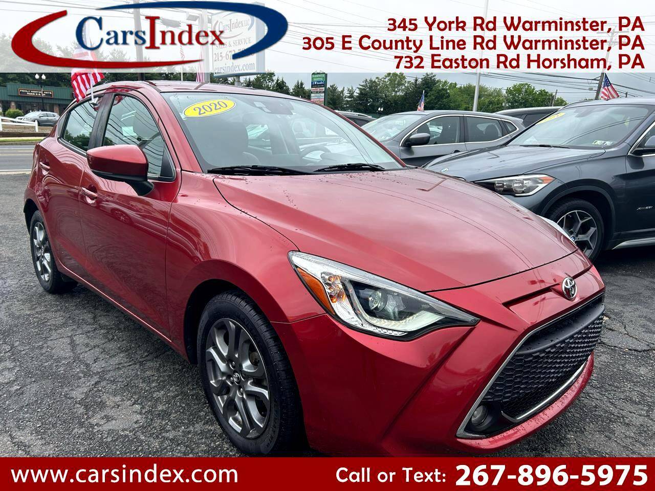 2020 Toyota Yaris XLE — Hatchback — 113,482 mi — Warminster, PA