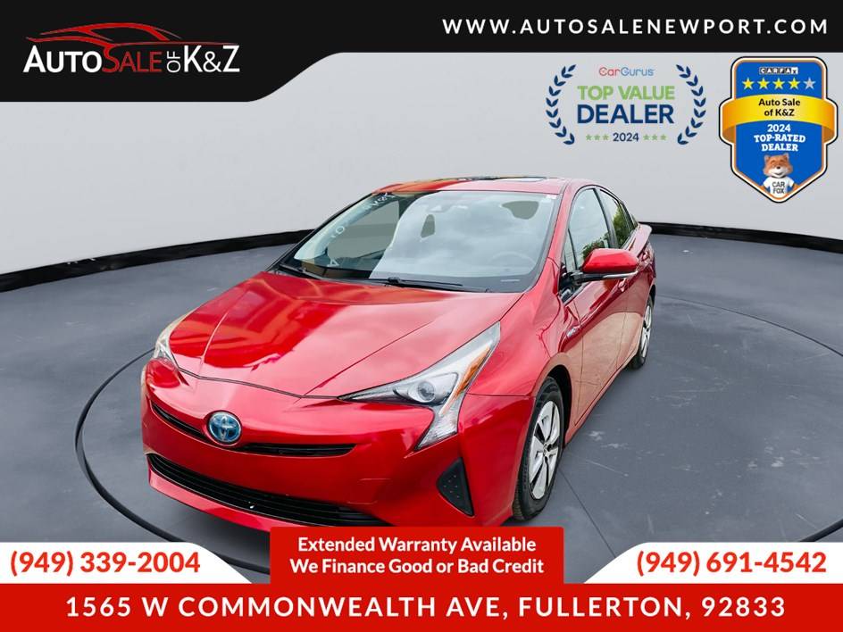 2016 Toyota Prius Four Touring — Hatchback — 102,135 mi — Fullerton, CA