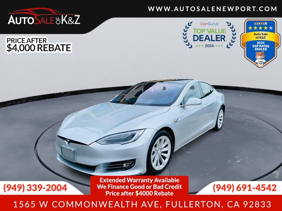 2018 Tesla Model S 75D — Hatchback — 57,579 mi — Fullerton, CA