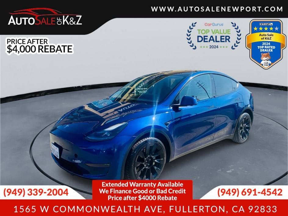 2021 Tesla Model Y Long Range — SUV — 32,471 mi — Fullerton, CA