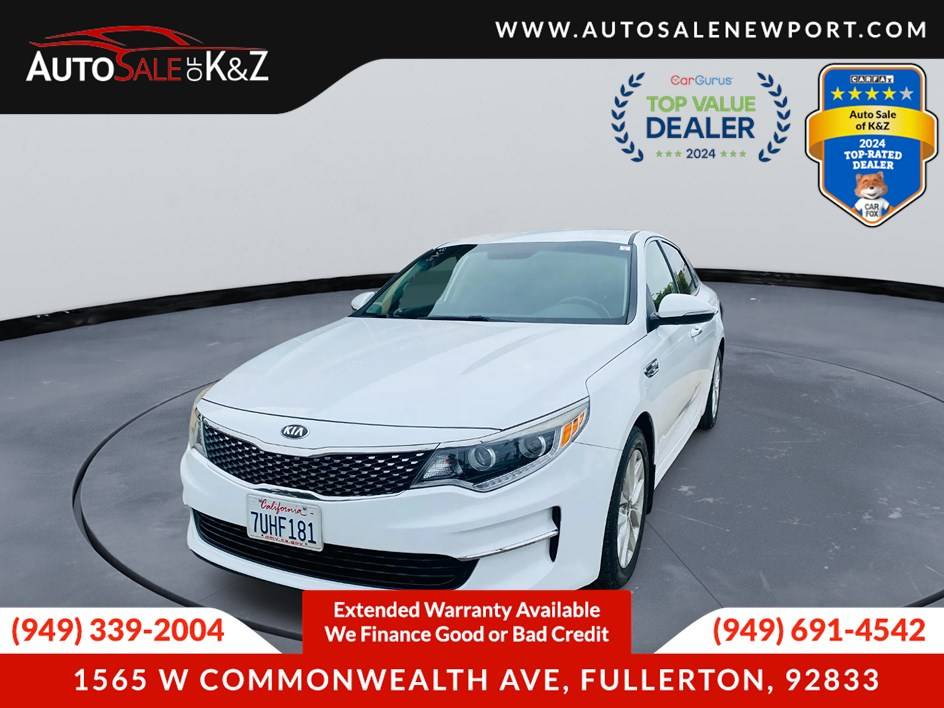 2016 Kia Optima EX — Sedan — 72,672 mi — Fullerton, CA