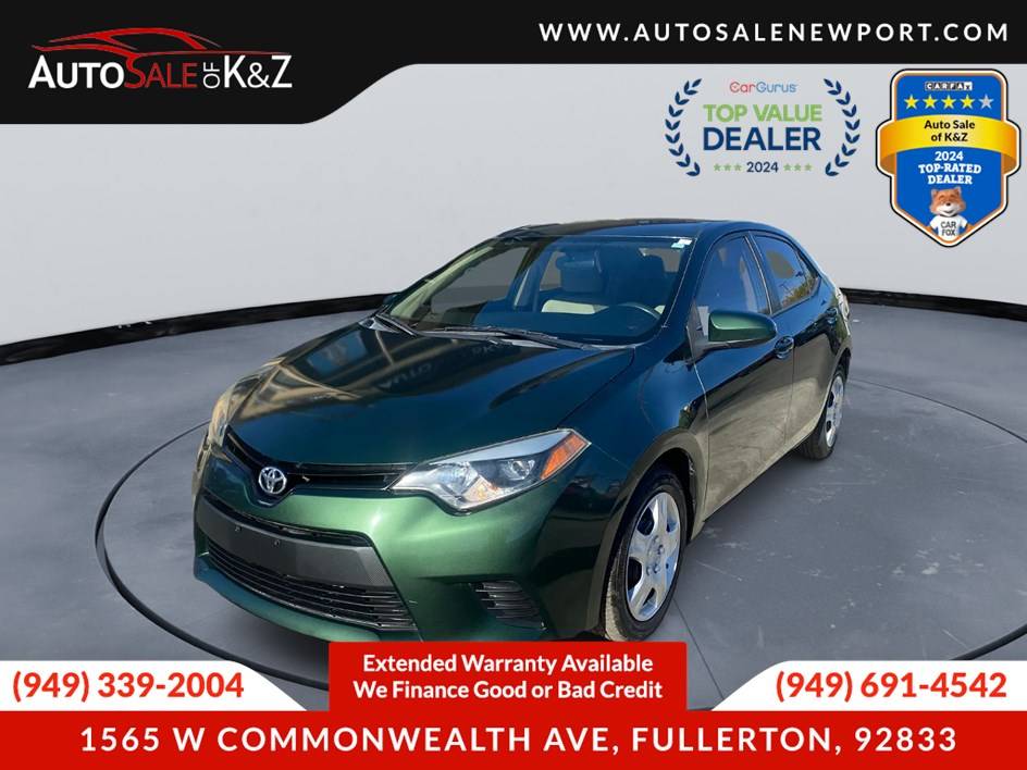2014 Toyota Corolla LE — Sedan — 140,933 mi — Fullerton, CA