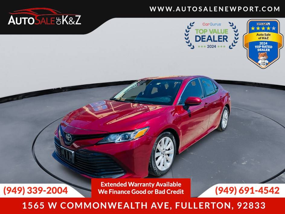 2020 Toyota Camry LE — Sedan — 71,239 mi — Fullerton, CA