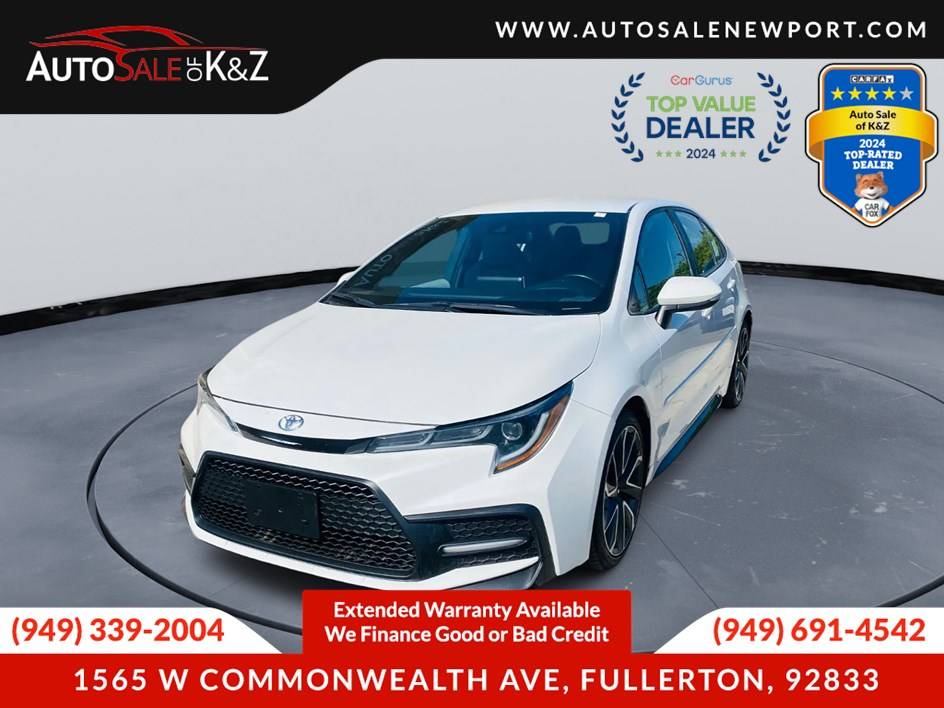 2020 Toyota Corolla SE — Sedan — 135,194 mi — Fullerton, CA