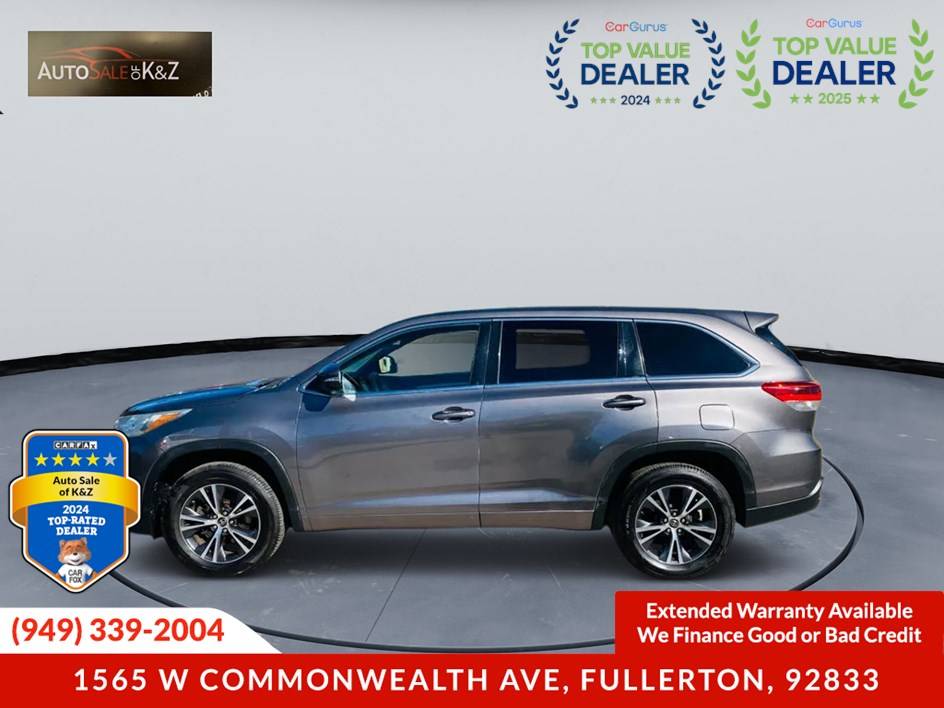 2017 Toyota Highlander LE — SUV — 177,010 mi — Fullerton, CA
