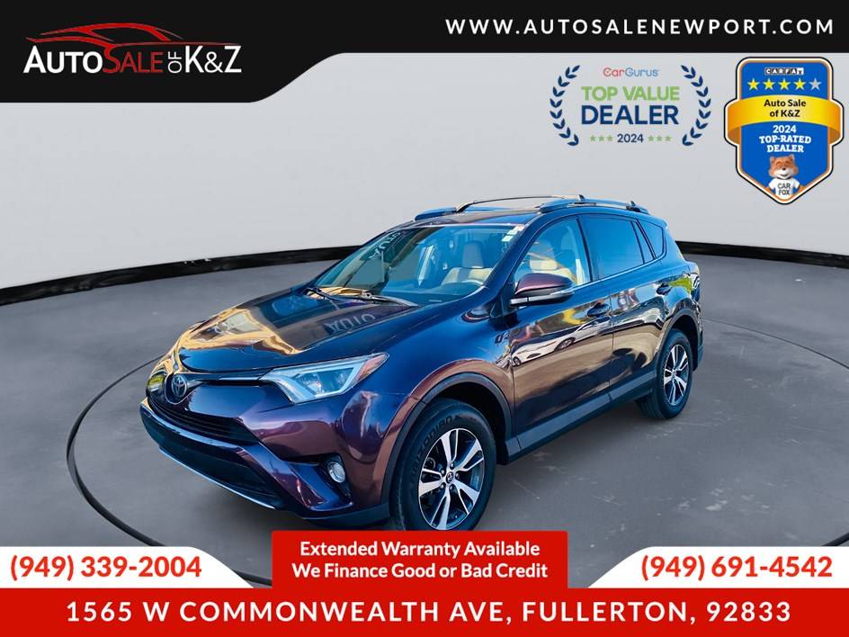 2017 Toyota RAV4 XLE — SUV — 114,153 mi — Fullerton, CA