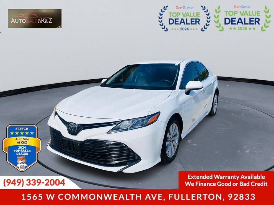 2018 Toyota Camry LE — Sedan — 163,878 mi — Fullerton, CA