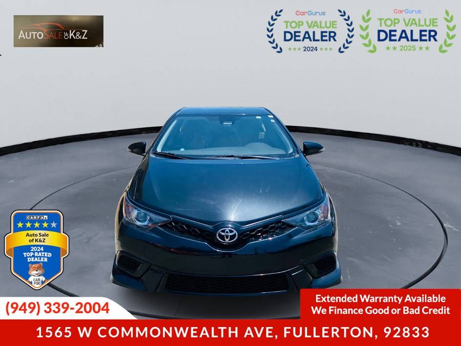 2018 Toyota Corolla iM iM — Hatchback — 96,450 mi — Fullerton, CA