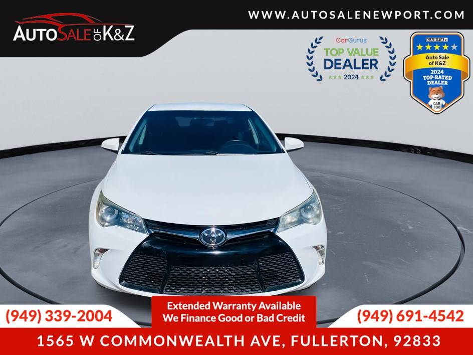 2015 Toyota Camry SE — Sedan — 84,184 mi — Fullerton, CA