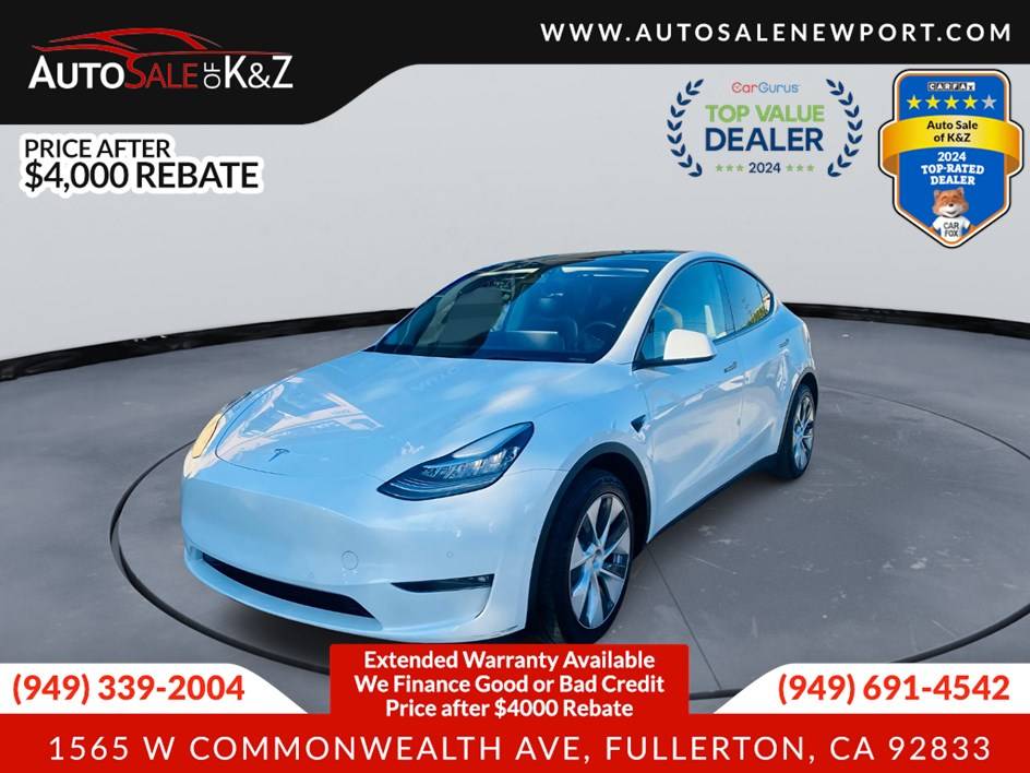 2022 Tesla Model Y Long Range — SUV — 46,174 mi — Fullerton, CA