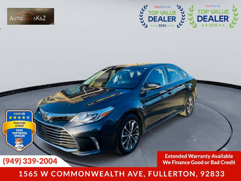 2018 Toyota Avalon XLE — Sedan — 123,899 mi — Fullerton, CA