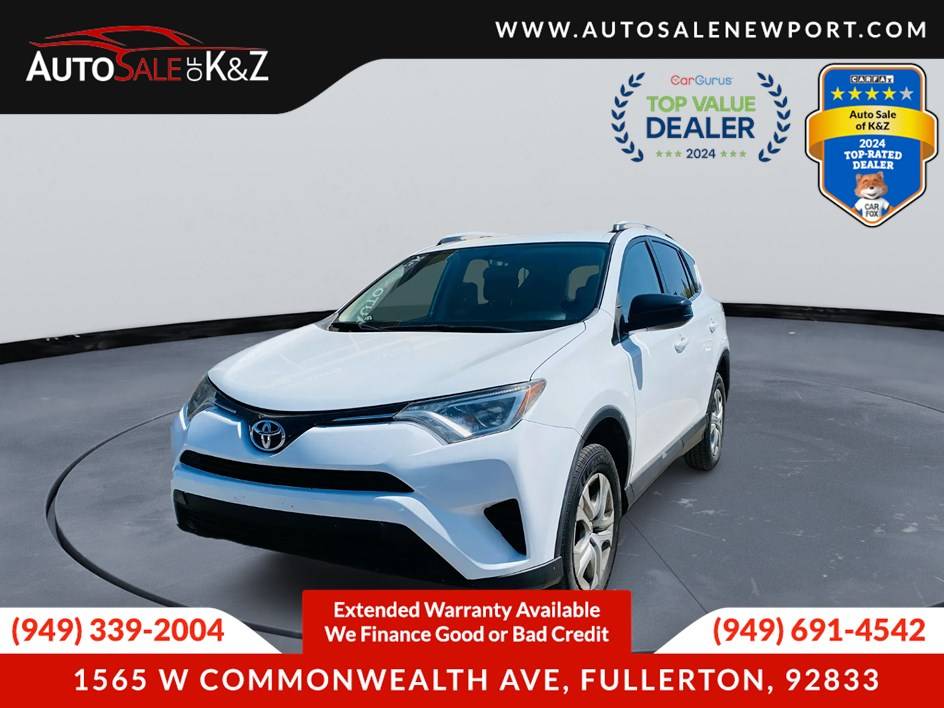 2016 Toyota RAV4 LE — SUV — 119,519 mi — Fullerton, CA