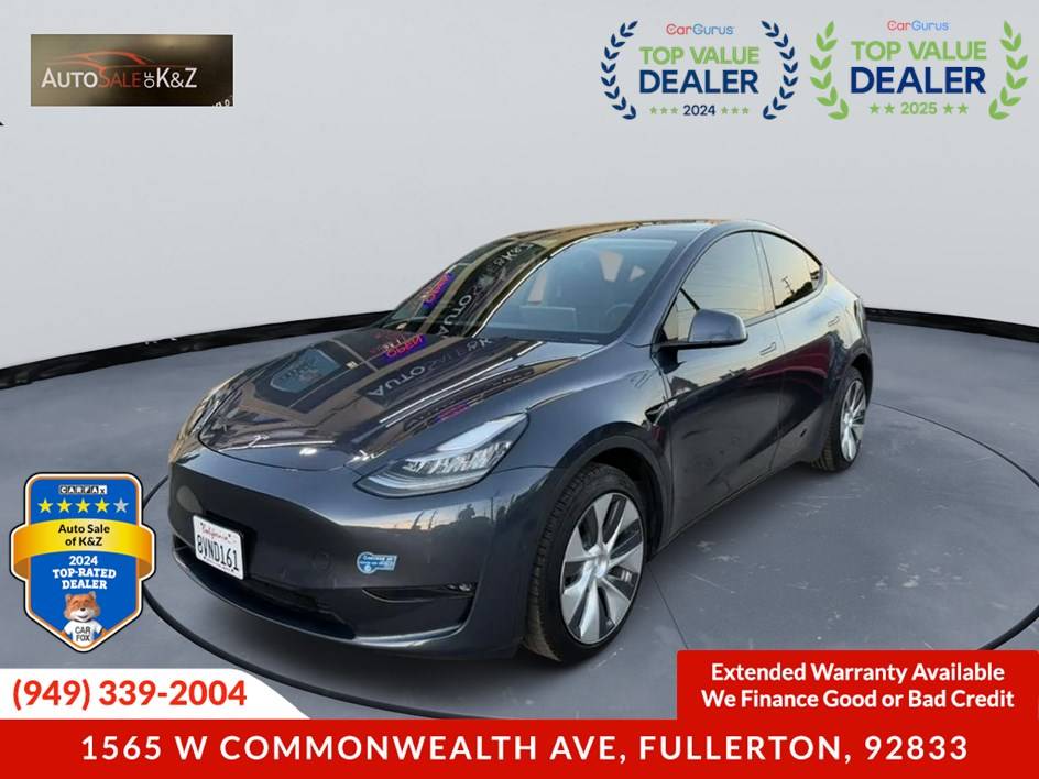 2021 Tesla Model Y Long Range — SUV — 80,287 mi — Fullerton, CA