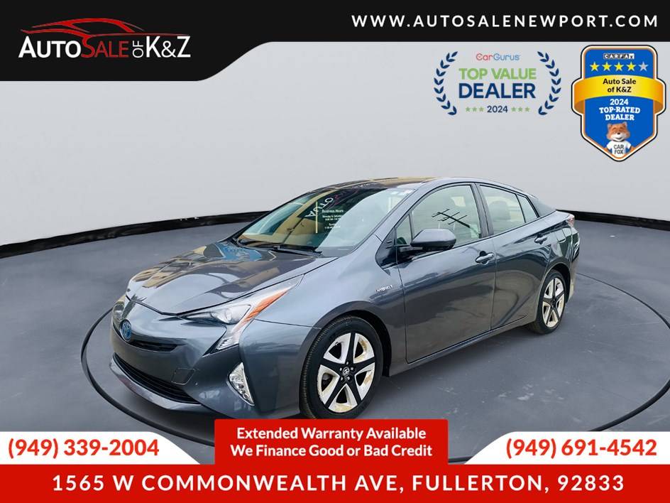 2016 Toyota Prius Three Touring — Hatchback — 125,807 mi — Fullerton, CA