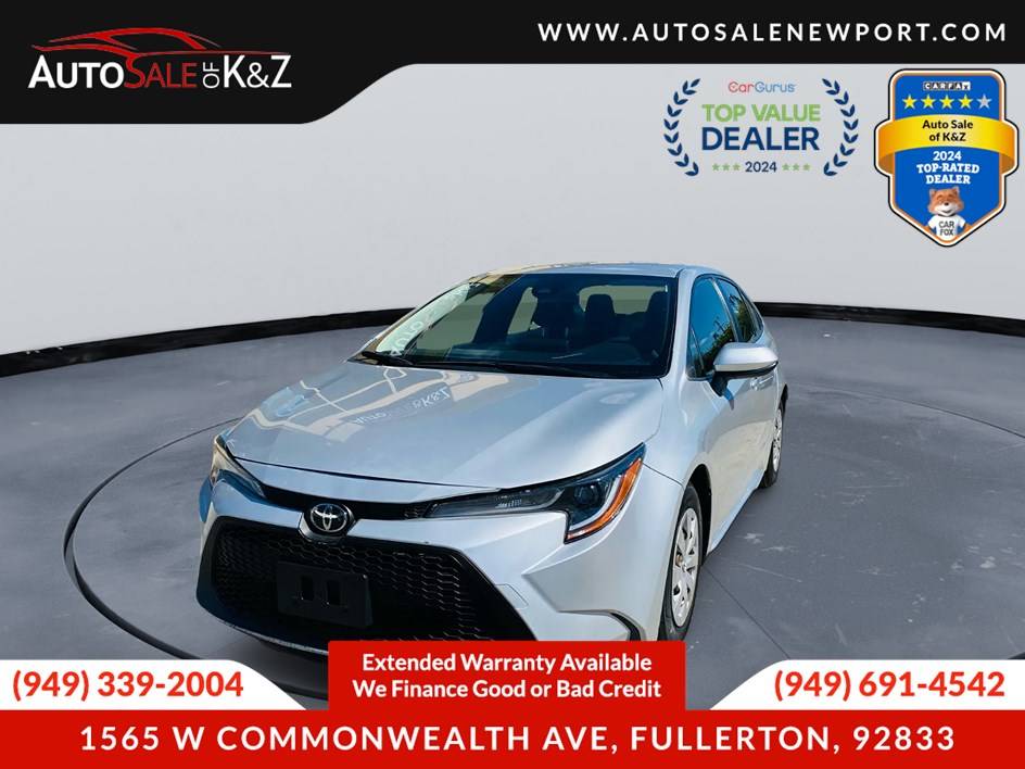 2021 Toyota Corolla L — Sedan — 107,804 mi — Fullerton, CA