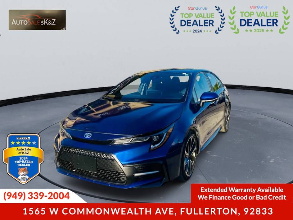 2020 Toyota Corolla SE — Sedan — 104,487 mi — Fullerton, CA