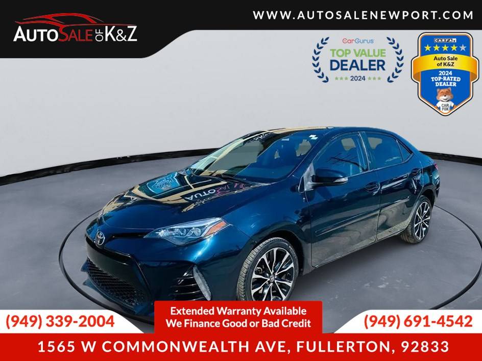 2017 Toyota Corolla SE — Sedan — 128,497 mi — Fullerton, CA