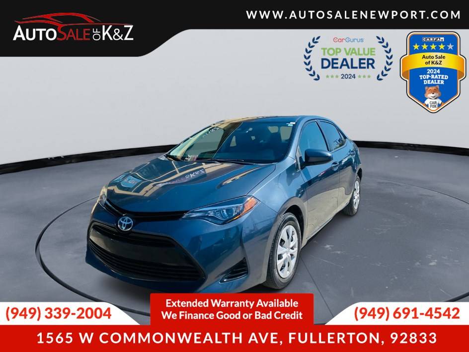 2017 Toyota Corolla L — Sedan — 105,157 mi — Fullerton, CA