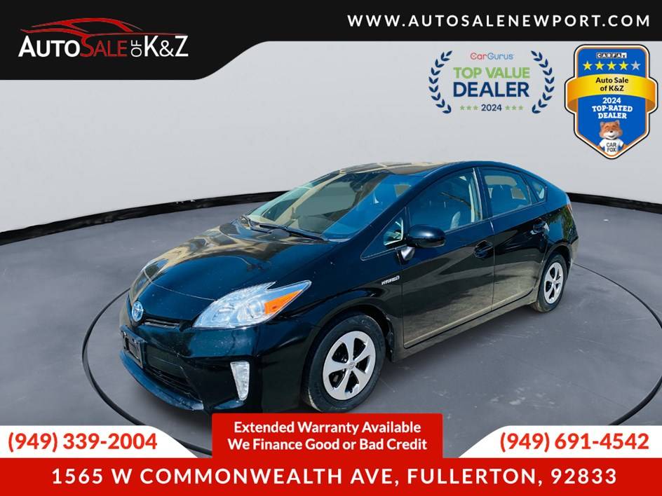 2014 Toyota Prius Four — Sedan — 74,367 mi — Fullerton, CA