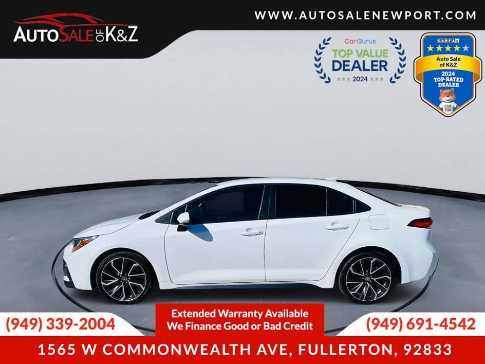 2020 Toyota Corolla SE — Sedan — 126,981 mi — Fullerton, CA