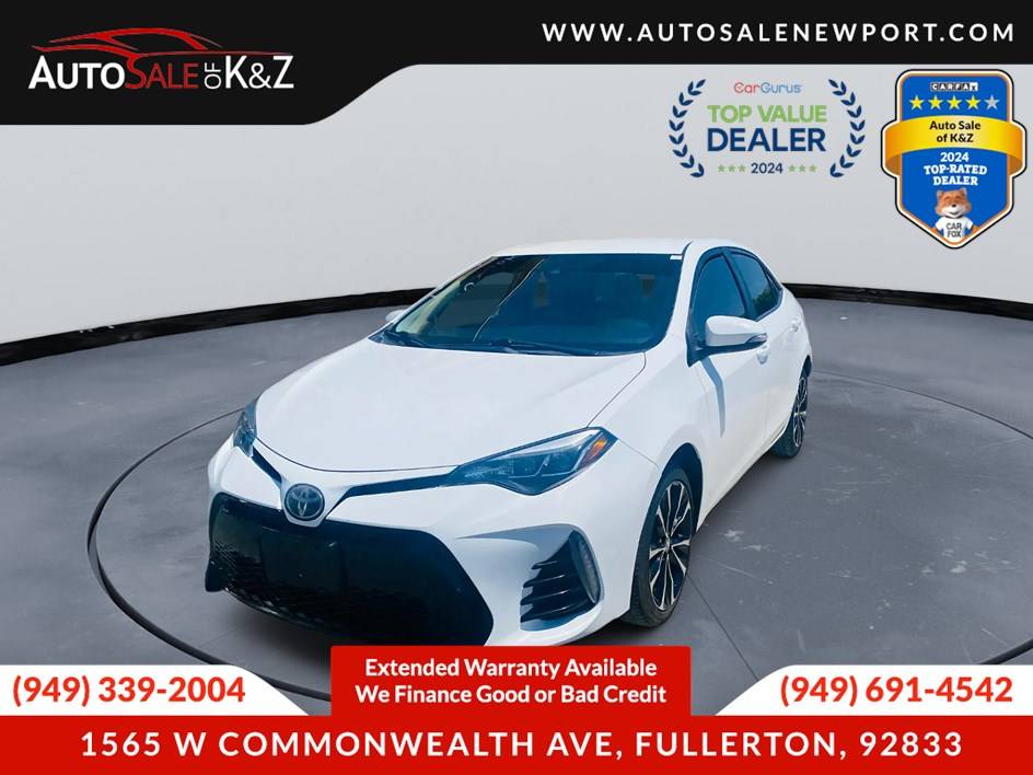2018 Toyota Corolla SE — Sedan — 68,564 mi — Fullerton, CA