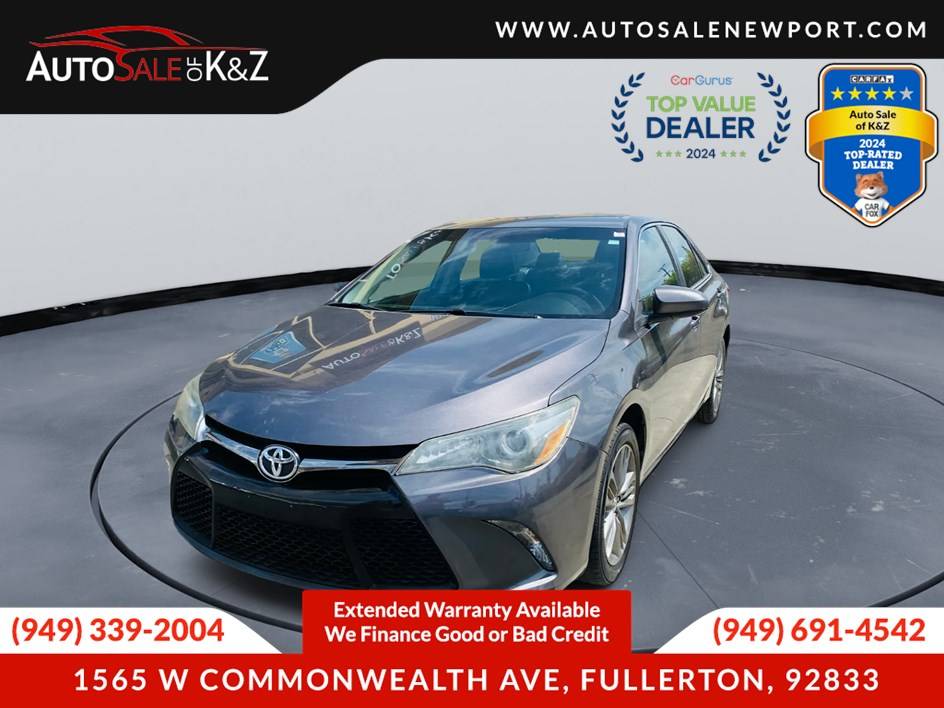 2017 Toyota Camry SE — Sedan — 107,879 mi — Fullerton, CA