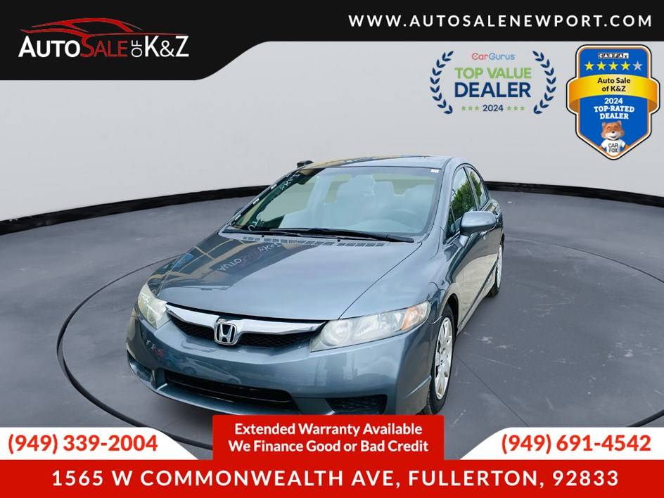 2009 Honda Civic LX — Sedan — 129,619 mi — Fullerton, CA