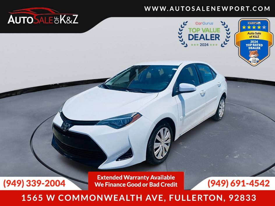2018 Toyota Corolla LE — Sedan — 69,127 mi — Fullerton, CA