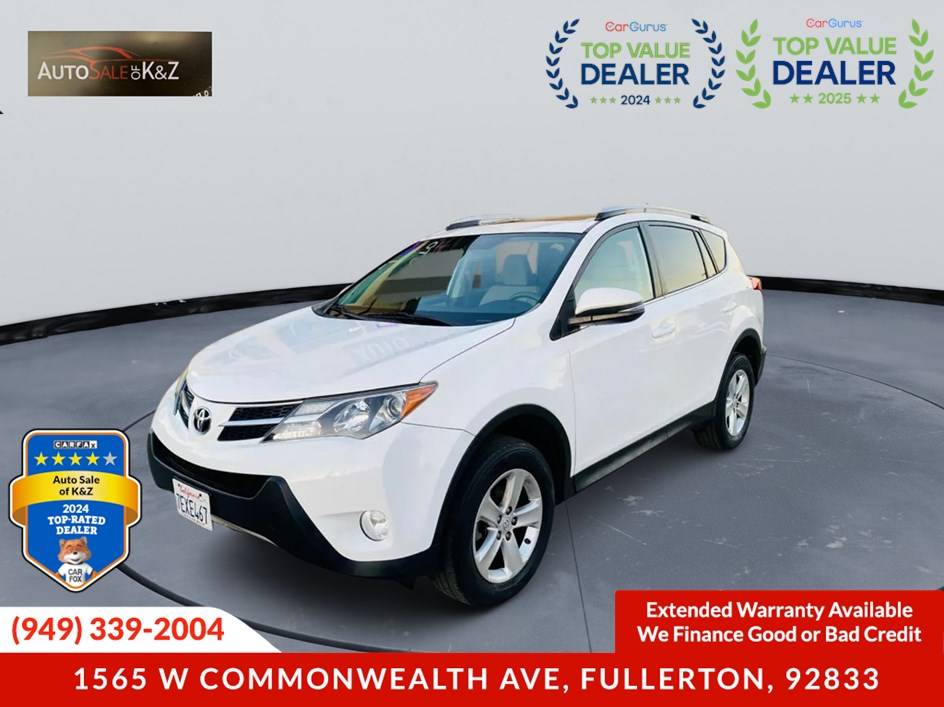 2014 Toyota RAV4 XLE — SUV — 87,165 mi — Fullerton, CA