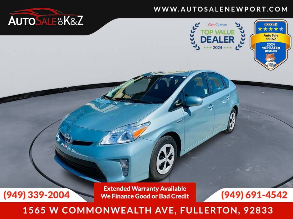 2015 Toyota Prius Four — Hatchback — 137,510 mi — Fullerton, CA