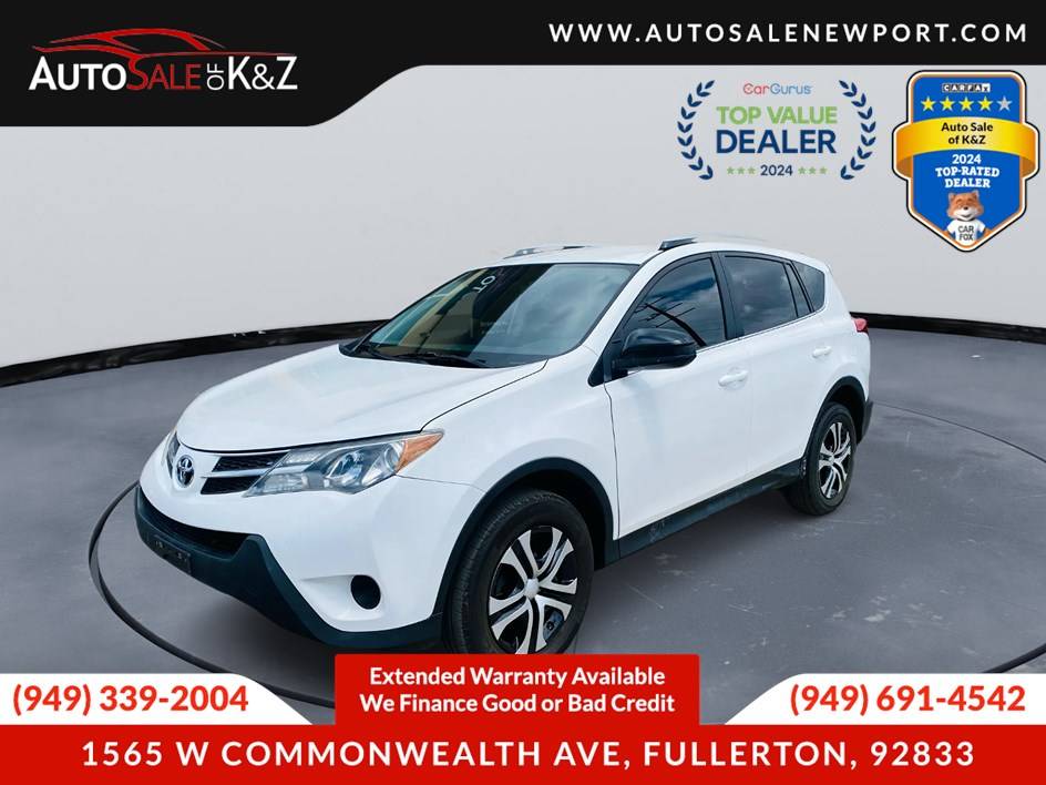 2015 Toyota RAV4 LE — SUV — 133,224 mi — Fullerton, CA