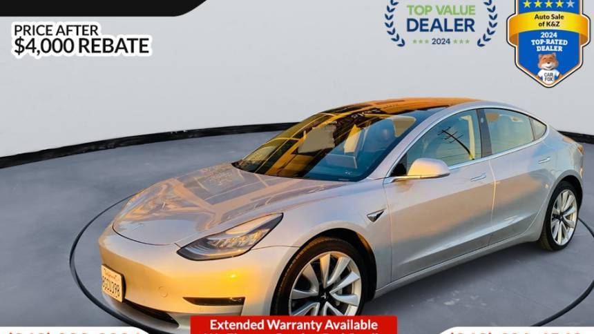 2018 Tesla Model 3 Long Range — Sedan — 102,877 mi — Fullerton, CA