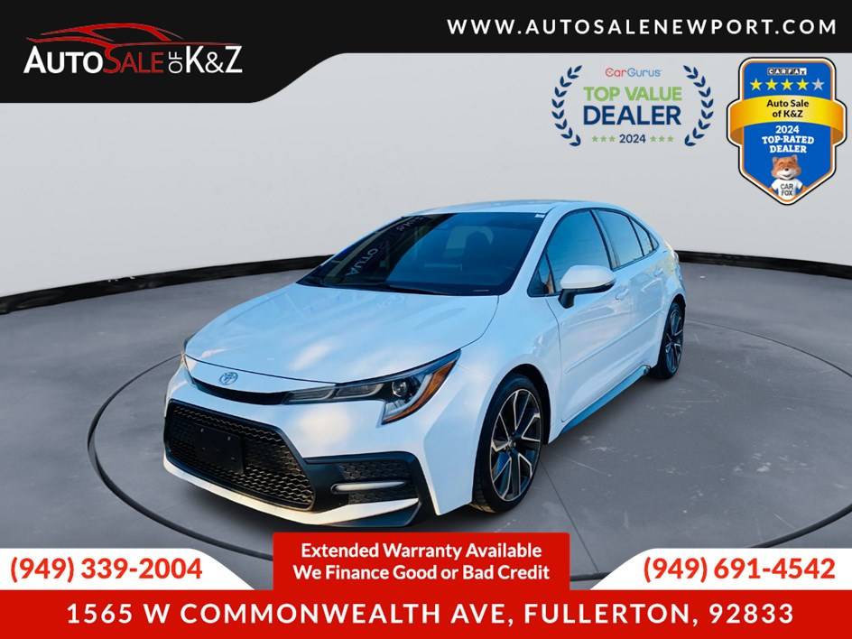 2020 Toyota Corolla SE — Sedan — 105,274 mi — Fullerton, CA