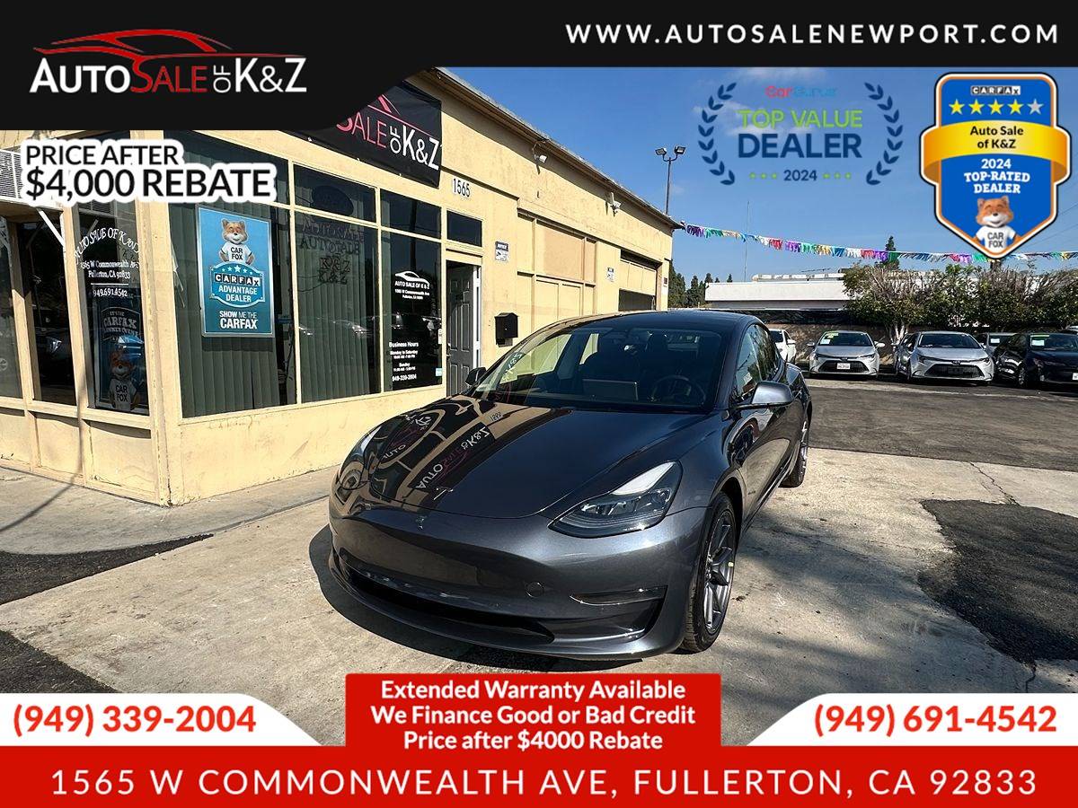 2021 Tesla Model 3 Standard Range Plus — Sedan — 47,770 mi — Fullerton, CA